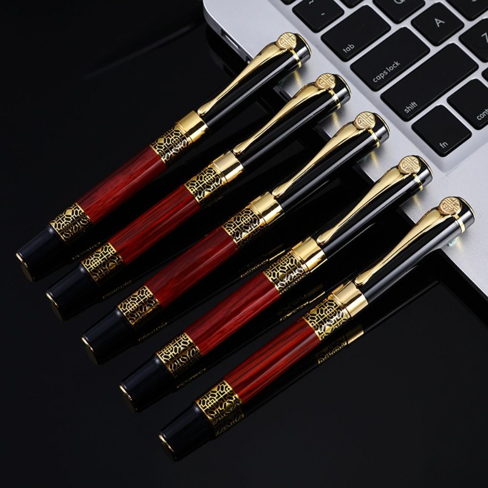 Writing Tools - Luksusowe metalowe pióro kulkowe z wkładami
