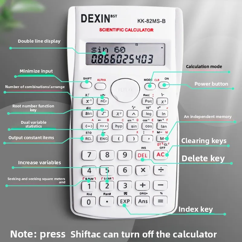 Kalkulator Naukowy dla Uczniów – Scientific Calculator For Secondary School recenzja i cena