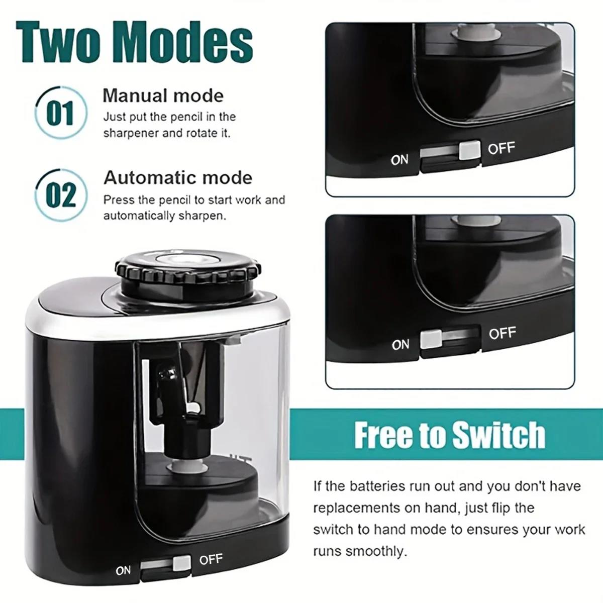 Przenośna elektryczna temperów – Electric Pencil Sharpener Usb recenzja i cena