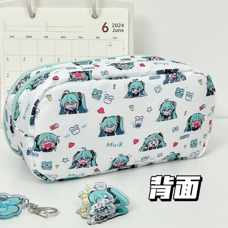 Piórnik Hatsune Miku, uroczy,  – Aesthetic Large Pencil Case Pouch recenzja i cena