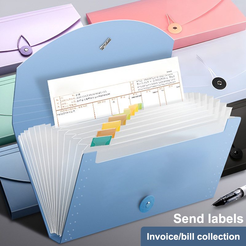 13-kieszeniowa, rozszerzalna t – Expandable Accordion File Folder 13 Pockets recenzja i cena