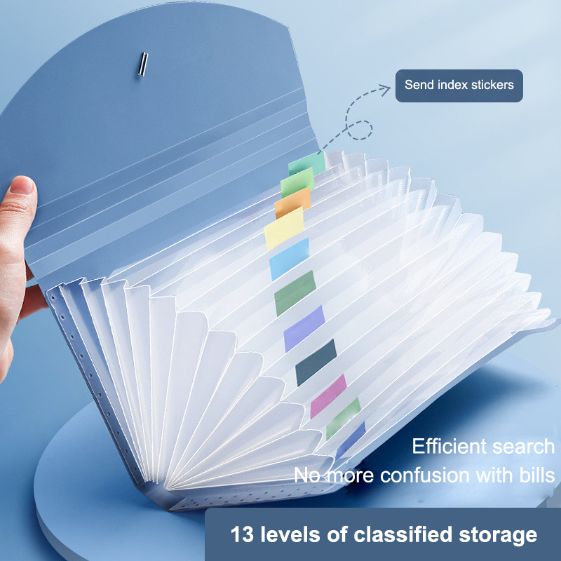 13-kieszeniowa, rozszerzalna t – Expandable Accordion File Folder 13 Pockets recenzja i cena
