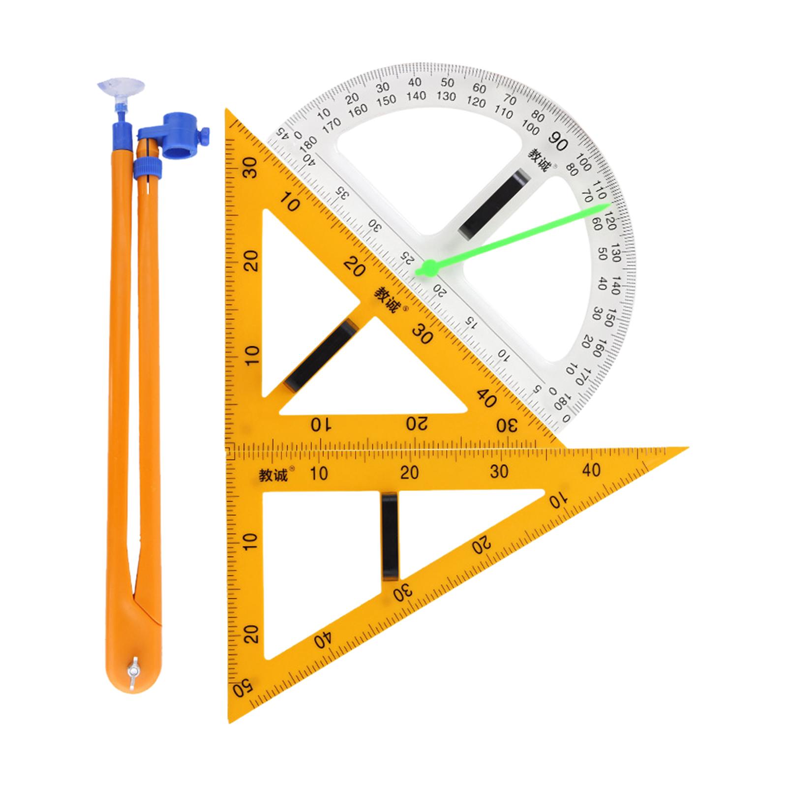 Zestaw linijek i cyfrowego kąt – Math Geometry Set With Compass recenzja i cena