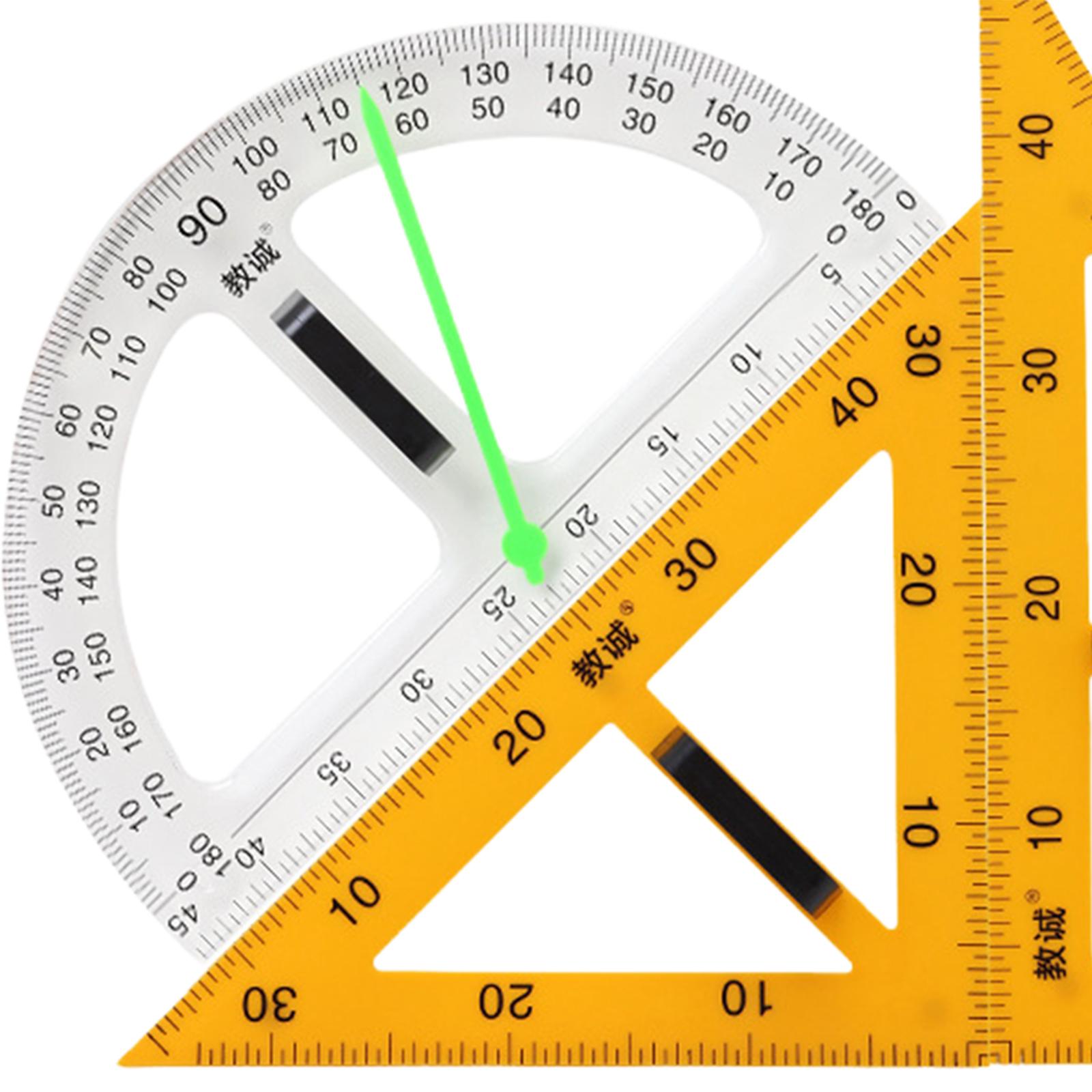Zestaw linijek i cyfrowego kąt – Math Geometry Set With Compass recenzja i cena