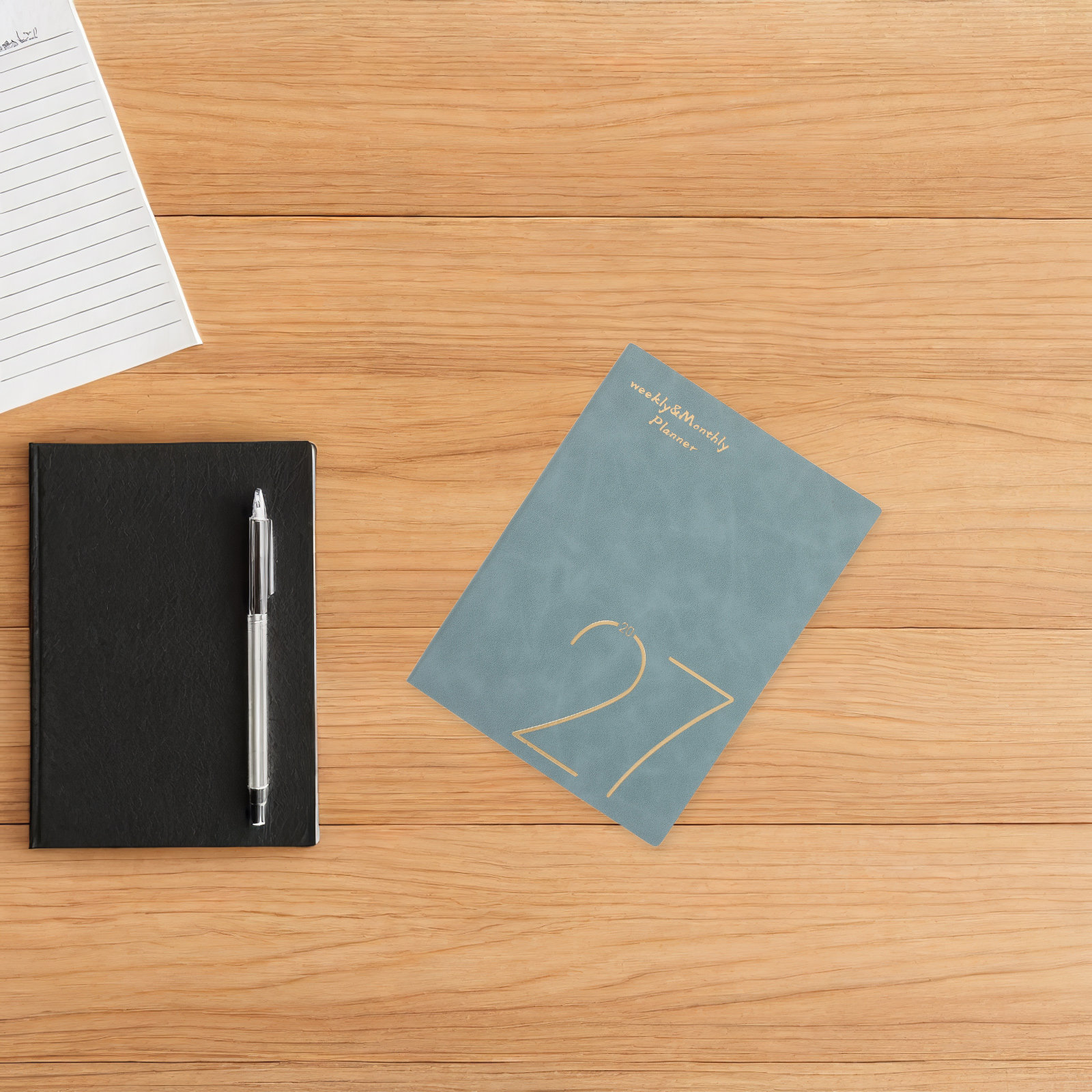 2027 – tygodniowy i miesięczny – Spiral Bound Grid Notebook A5 recenzja i cena